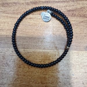 Vintage Sixty-Six Black Beaded Infused with Energy technology Bracelet